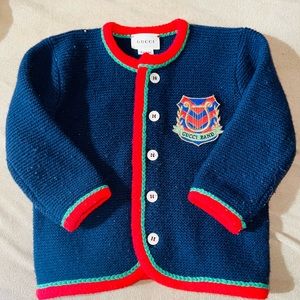 Gucci cardigan sweater for baby boys